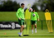 2 June 2019; Seamus Coleman during a Republic of Ireland Training Session at the FAI National Training Centre in Abbotstown, Dublin. Photo by Harry Murphy/Sportsfile