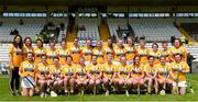 2 June 2019; The Antrim squad before the Ulster Camogie Final match between Antrim and Down at St Tiernach's Park in Clones, Monaghan Photo by Oliver McVeigh/Sportsfile