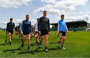 2 June 2019; Dublin players on their way to the dressing room following their warm-up prior to Leinster GAA Hurling Senior Championship Round 3B match between Carlow and Dublin at Netwatch Cullen Park in Carlow. Photo by Ray McManus/Sportsfile