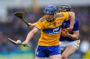 2 June 2019; Podge Collins of Clare in action against Alan Flynn of Tipperary during the Munster GAA Hurling Senior Championship Round 3 match between Clare and Tipperary at Cusack Park in Ennis, Co Clare. Photo by Piaras Ó Mídheach/Sportsfile