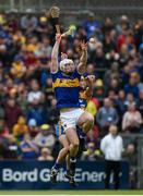 2 June 2019; Michael Breen of Tipperary in action against Colm Galvin of Clare during the Munster GAA Hurling Senior Championship Round 3 match between Clare and Tipperary at Cusack Park in Ennis, Co. Clare. Photo by Diarmuid Greene/Sportsfile