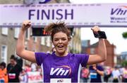 2 June 2019; VHI ambassador Doireann Garrihy after the 2019 Vhi Women’s Mini Marathon. 30,000 women from all over the country took to the streets of Dublin to run, walk and jog the 10km route, raising much needed funds for hundreds of charities around the country. www.vhiwomensminimarathon.ie. Photo by Eóin Noonan/Sportsfile