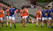 2 June 2019; Cavan and Armagh players walking off after a draw in the Ulster GAA Football Senior Championship Semi-Final match between Cavan and Armagh at St Tiernach's Park in Clones, Monaghan. Photo by Oliver McVeigh/Sportsfile
