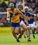 2 June 2019; Diarmuid Ryan of Clare in action against Dan McCormack of Tipperary during the Munster GAA Hurling Senior Championship Round 3 match between Clare and Tipperary at Cusack Park in Ennis, Co. Clare. Photo by Diarmuid Greene/Sportsfile