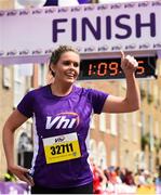 2 June 2019; VHI ambassador Ailbhe Garrihy after the 2019 Vhi Women’s Mini Marathon. 30,000 women from all over the country took to the streets of Dublin to run, walk and jog the 10km route, raising much needed funds for hundreds of charities around the country. www.vhiwomensminimarathon.ie. Photo by Eóin Noonan/Sportsfile