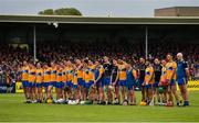 2 June 2019; The Clare squad prior to the Munster GAA Hurling Senior Championship Round 3 match between Clare and Tipperary at Cusack Park in Ennis, Co. Clare. Photo by Diarmuid Greene/Sportsfile