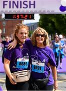 2 June 2019; Participants after finishing the 2019 Vhi Women’s Mini Marathon. 30,000 women from all over the country took to the streets of Dublin to run, walk and jog the 10km route, raising much needed funds for hundreds of charities around the country. www.vhiwomensminimarathon.ie.  Photo by Sam Barnes/Sportsfile