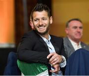 2 June 2019; Former Republic of Ireland player Wes Hoolahan during the CRISC Player of the Year Awards at Crowne Plaza Hotel in Blanchardstown, Dublin. Photo by Matt Browne/Sportsfile