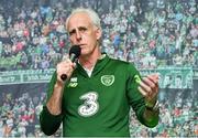 2 June 2019; Republic of Ireland Mick McCarthy during the CRISC Player of the Year Awards at Crowne Plaza Hotel in Blanchardstown, Dublin. Photo by Matt Browne/Sportsfile