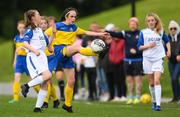 3 June 2019; Action from the game between Clare and NECSL during the FAI Fota Island Gaynor Tournament U13s Finals Day at University of Limerick, Limerick. Photo by Eóin Noonan/Sportsfile