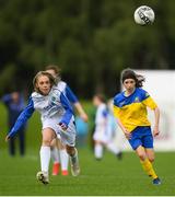 3 June 2019; Action from the game between Clare and NECSL during the FAI Fota Island Gaynor Tournament U13s Finals Day at University of Limerick, Limerick. Photo by Eóin Noonan/Sportsfile
