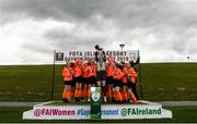 3 June 2019; Sligo/Leitrim players celebrate with the cup after beating MGL North in the Cup Final during the FAI Fota Island Gaynor Tournament U13s Finals Day at University of Limerick, Limerick. Photo by Eóin Noonan/Sportsfile