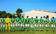 3 June 2019; Team of Ireland Republic during the 2019 Maurice Revello Toulon Tournament match between China and Republic of Ireland at Stade de Lattre de Tassigny in Aubagne, France. Photo by Alexandre Dimou/Sportsfile