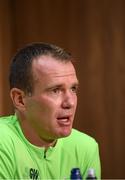 4 June 2019; Glenn Whelan during a Republic of Ireland press conference at the FAI National Training Centre in Abbotstown, Dublin. Photo by Stephen McCarthy/Sportsfile