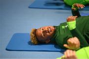 4 June 2019; Callum Robinson during a Republic of Ireland gym session at the FAI National Training Centre in Abbotstown, Dublin. Photo by Stephen McCarthy/Sportsfile