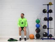 4 June 2019; Conor Hourihane during a Republic of Ireland gym session at the FAI National Training Centre in Abbotstown, Dublin. Photo by Stephen McCarthy/Sportsfile