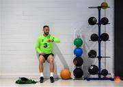 4 June 2019; Conor Hourihane during a Republic of Ireland gym session at the FAI National Training Centre in Abbotstown, Dublin. Photo by Stephen McCarthy/Sportsfile