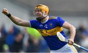 2 June 2019; Séamus Callanan of Tipperary celebrates scoring his side's second goal, which made him Tipperary's record all-time highest championship goal-scorer, during the Munster GAA Hurling Senior Championship Round 3 match between Clare and Tipperary at Cusack Park in Ennis, Co Clare. Photo by Piaras Ó Mídheach/Sportsfile