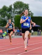 1 June 2019;  Lucy Holmes of Ard Scoil na nDeise, Co. Waterford, competing in the Senior Girls 800m event during the Irish Life Health All-Ireland Schools Track and Field Championships in Tullamore, Co Offaly. Photo by Sam Barnes/Sportsfile