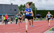 1 June 2019;  Lucy Holmes of Ard Scoil na nDeise, Co. Waterford, competing in the Senior Girls 800m event during the Irish Life Health All-Ireland Schools Track and Field Championships in Tullamore, Co Offaly. Photo by Sam Barnes/Sportsfile