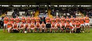 2 June 2019; The Armagh squad before the Ulster GAA Football Senior Championship Semi-Final match between Cavan and Armagh at St Tiernach's Park in Clones, Monaghan. Photo by Oliver McVeigh/Sportsfile