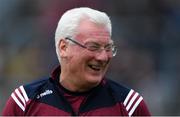 12 May 2019; Galway kitman James 'Tex' Callaghan before the Leinster GAA Hurling Senior Championship Round 1 match between Galway and Carlow at Pearse Stadium in Galway. Photo by Piaras Ó Mídheach/Sportsfile