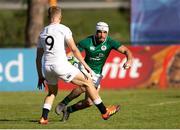 4 June 2019; Iwan Hughes of Ireland in action against Ollie Fox of England during the World Rugby U20 Championship Pool B match between Ireland and England at Club De Rugby Ateneo Inmaculada in Santa Fe, Argentina. Photo by Florencia Tan Jun/Sportsfile