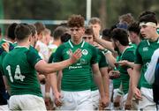 4 June 2019; Ben Healy of Ireland, centre, following the World Rugby U20 Championship Pool B match between Ireland and England at Club De Rugby Ateneo Inmaculada in Santa Fe, Argentina. Photo by Florencia Tan Jun/Sportsfile