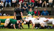 4 June 2019; Craig Casey of Ireland puts the ball into a scrum during the World Rugby U20 Championship Pool B match between Ireland and England at Club De Rugby Ateneo Inmaculada in Santa Fe, Argentina. Photo by Florencia Tan Jun/Sportsfile