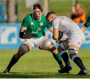 4 June 2019; Charlie Ryan of Ireland in action against Aaron Hinkley of England during the World Rugby U20 Championship Pool B match between Ireland and England at Club De Rugby Ateneo Inmaculada in Santa Fe, Argentina. Photo by Florencia Tan Jun/Sportsfile