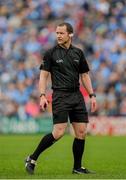 25 May 2019; Referee Jerome Henry during the Leinster GAA Football Senior Championship Quarter-Final match between Louth and Dublin at O’Moore Park in Portlaoise, Laois. Photo by Eóin Noonan/Sportsfile