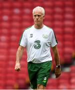 6 June 2019; Republic of Ireland manager Mick McCarthy during a training session at Telia Parken in Copenhagen, Denmark. Photo by Stephen McCarthy/Sportsfile