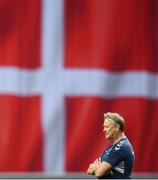 6 June 2019; Denmark manager Åge Hareide during a training session at Telia Parken in Copenhagen, Denmark. Photo by Stephen McCarthy/Sportsfile