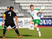 6 June 2019; Connor Ronan of Ireland in action during the 2019 Maurice Revello Toulon Tournament match between Mexico and Republic of Ireland at Parsemain in Fos-sur-Mer, France. Photo by Alexandre Dimou/Sportsfile