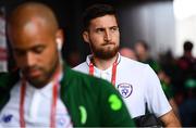 7 June 2019; Matt Doherty of Republic of Ireland arrives prior to the UEFA EURO2020 Qualifier Group D match between Denmark and Republic of Ireland at Telia Parken in Copenhagen, Denmark. Photo by Stephen McCarthy/Sportsfile