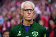 7 June 2019; Republic of Ireland manager Mick McCarthy prior to the UEFA EURO2020 Qualifier Group D match between Denmark and Republic of Ireland at Telia Parken in Copenhagen, Denmark. Photo by Stephen McCarthy/Sportsfile