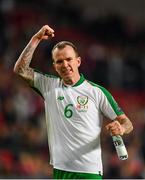 7 June 2019; Glenn Whelan of Republic of Ireland following the UEFA EURO2020 Qualifier Group D match between Denmark and Republic of Ireland at Telia Parken in Copenhagen, Denmark. Photo by Seb Daly/Sportsfile