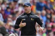 12 May 2019; Carlow selector Martin Byrne during the Leinster GAA Hurling Senior Championship Round 1 match between Galway and Carlow at Pearse Stadium in Galway. Photo by Piaras Ó Mídheach/Sportsfile