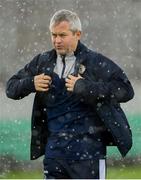 8 June 2019; London manager Ciarán Deely prior to the GAA Football All-Ireland Senior Championship Round 1 match between  Offaly and London at Bord na Móna O'Connor Park in Tullamore, Offaly. Photo by Harry Murphy/Sportsfile