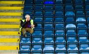 8 June 2019; A steward awaits the opening of the gates ahead of the Ulster GAA Football Senior Championship semi-final match between Donegal and Tyrone at Kingspan Breffni Park in Cavan. Photo by Ramsey Cardy/Sportsfile