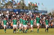 8 June 2019; Ireland players following the World Rugby U20 Championship Pool B match between Ireland and Australia at Club De Rugby Ateneo Inmaculada, Santa Fe, Argentina. Photo by Florencia Tan Jun/Sportsfile