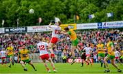 8 June 2019; Cathal McShane of Tyrone in action against Eoghan Bán Gallagher of Donegal during the Ulster GAA Football Senior Championship semi-final match between Donegal and Tyrone at Kingspan Breffni Park in Cavan. Photo by Ramsey Cardy/Sportsfile