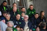 8 June 2019; Noel Mooney, FAI's General Manager for Football Services and Partnerships, bottom right, during the SSE Airtricity League Premier Division match between Shamrock Rovers and Derry City at Tallaght Stadium in Dublin. Photo by Stephen McCarthy/Sportsfile
