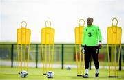 9 June 2019; Darren Randolph during a Republic of Ireland training session at the FAI National Training Centre in Abbotstown, Dublin. Photo by Stephen McCarthy/Sportsfile