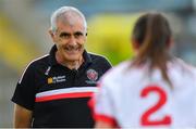 8 June 2019; Tyrone manager Gerard Moane during the TG4 Ulster Senior Championship Preliminary Round match between Donegal and Tyrone at Kingspan Breffni Park in Cavan. Photo by Ramsey Cardy/Sportsfile