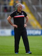 8 June 2019; Tyrone manager Gerard Moane during the TG4 Ulster Senior Championship Preliminary Round match between Donegal and Tyrone at Kingspan Breffni Park in Cavan. Photo by Ramsey Cardy/Sportsfile