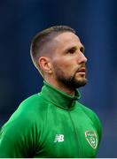 7 June 2019; Conor Hourihane of Republic of Ireland during the UEFA EURO2020 Qualifier Group D match between Denmark and Republic of Ireland at Telia Parken in Copenhagen, Denmark. Photo by Seb Daly/Sportsfile