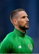 7 June 2019; Conor Hourihane of Republic of Ireland during the UEFA EURO2020 Qualifier Group D match between Denmark and Republic of Ireland at Telia Parken in Copenhagen, Denmark. Photo by Seb Daly/Sportsfile
