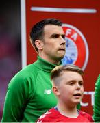 7 June 2019; Seamus Coleman of Republic of Ireland during the UEFA EURO2020 Qualifier Group D match between Denmark and Republic of Ireland at Telia Parken in Copenhagen, Denmark. Photo by Seb Daly/Sportsfile