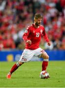 7 June 2019; Lasse Schöne of Denmark during the UEFA EURO2020 Qualifier Group D match between Denmark and Republic of Ireland at Telia Parken in Copenhagen, Denmark. Photo by Seb Daly/Sportsfile